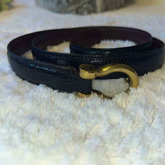 Louis Vuitton Accessories Vintage Louis Vuitton Snakeskin Belt